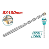 Mũi khoan bê tông 4 cạnh (8×160) - Total - TAC310802C