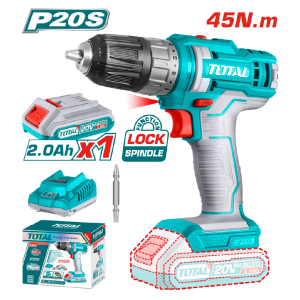 Máy khoan pin 20V (không kèm pin & sạc) TDLI200515