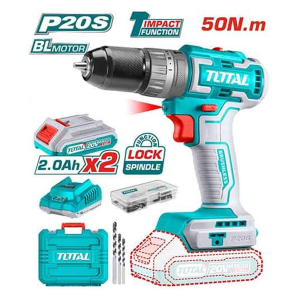 Máy khoan búa không chổi than dùng pin LithiumIon 20V TIDLI20508