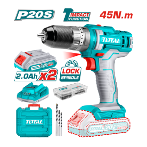 Máy khoan búa dùng pin 20V - Total - TIDLI201452