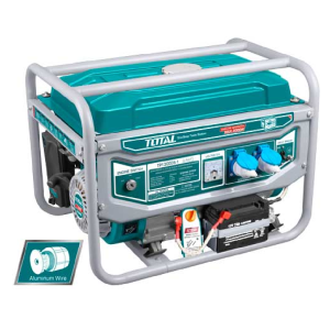 Máy phát điện dùng xăng (dây nhôm) 3.0/ 2.8kW - Total - TP130005-1