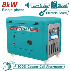Máy phát điện dùng dầu diesel 8.0kW - Total - TP280001